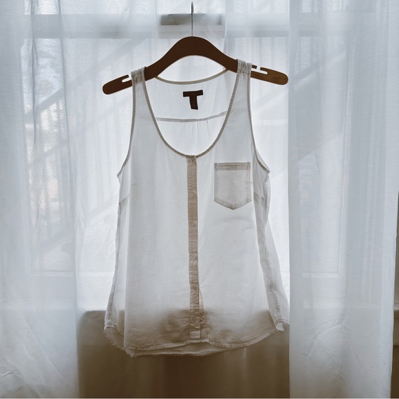 VINTAGE GAP classic summery cotton tank - Picture 1 of 9